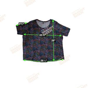 Lands end floral print Tee shirt size 3X